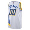 Camiseta Hombre Indiana Pacers Personalizadas 2025-26 Nike City Edition Blanco Swingman